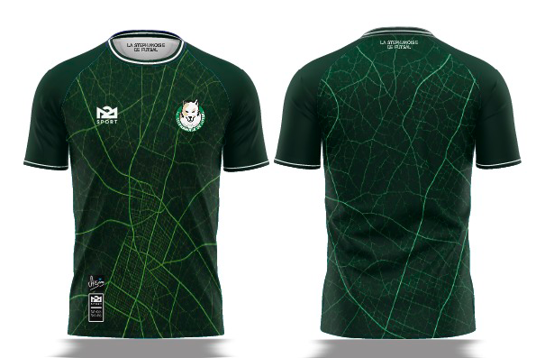 TEE SHIRT D'ENTRAÎNEMENT VERT